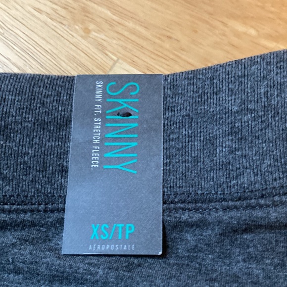 Areopostale Charcoal Gray Fitted Skinny Pants - Picture 5 of 5